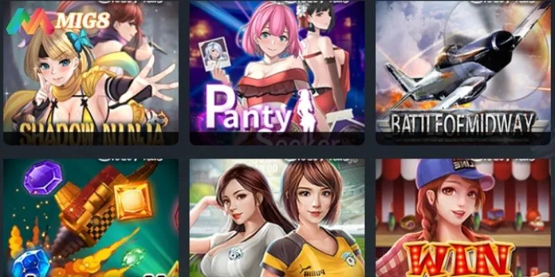 Hạng mục game slots với nhiều trò chơi có nội dung mới lạ